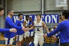 MBBall vs Emmanuel  Wheaton College Men's Basketball vs Emmanuel College. - Photo By: KEITH NORDSTROM : Wheaton, basketball, team photo, MBBall2019